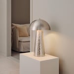 Northlight Julie bordslampa hamrad metall, 51 cm