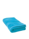 Excelsa Bagno Serviette, Coton, Bleu, 100x150x1 cm