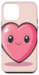 Coque pour iPhone 12 mini Kawaii Coeur Cartoon Saint-Valentin