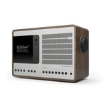 REVO SUPER CONNECT DAB+ FM DIGITAL RADIO WITH BLUETOOTH WALNUT/SILVER