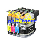 B- LC127XL/LC125XL INK COMPATIBLE WITH BROTHER DCP-J4110DW, MFC-J4410DW, J4510DW