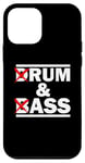 Coque pour iPhone 12 mini Drôle pour amateurs de batterie et de basse/rhum et cul