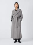 Marella Ardenza Wool Blend Overcoat, Light Grey