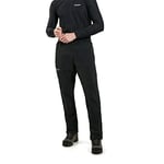 Berghaus Men's Alluvion Breathable Waterproof Overtrousers, Black, 2XL, Regular (31 Inch)