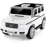 Costway - 12V Mercedes-Benz Voiture Électrique Enfants avec Télécommande 2,4G, Véhicule Électrique avec Lumières led & Klaxon & Musique, Démarrage