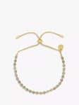 Estella Bartlett Amelia Labradorite Bracelet, Gold