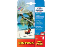 Avery C2495-100, Høy-Glans, 230 G/M², Hvit, 100 Ark, 100 Mm, 150 Mm