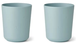 Liewood mugg Stine 2-pack, kanin/sea blue