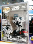 Funko Pop! Star Wars Stormtrooper Futura Special Édition #296 IN Dur Housse Case