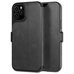 Tech21 EvoWallet Flip Case for Apple iPhone 12 Pro Max - Black