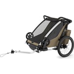 Cykelvagn Thule Chariot Cross 2 Double Gen 3 Beige 2024