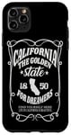 iPhone 11 Pro Max California The Golden State 1850 For Dreamers Californian Case