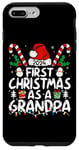 iPhone 7 Plus/8 Plus First Christmas As Grandpa 2024 Family Matching New Grandpa Case