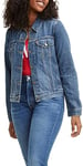 Levi's Original Trucker Veste en jean Femme, Soft As Butter Dark, S