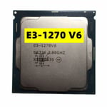 Xeon E3-1270 V6 CPU SR326 3.8GHz 4-Cores 8-Threads 8MB 72W Lincome 1151 pour C236 Chipsets E3-1270V6 Processeur