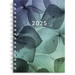 Kalender GRIEG Leo A5 spiral 2025 blomst