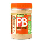 PBfit Organic Peanut Butter Powder - 87% Less Fat, High Protein, Gluten Free, Natural and Organic Nut Butter Spread - Powdered Peanut Butter from Real Roasted Pressed Peanuts - 425g