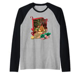 The Polar Express The First Gift Of Christmas Returned Raglan Baseball Tee