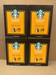 72 x Starbucks Nespresso Blonde Espresso Roast 4x18 Pods Blonde Coffee Capsules