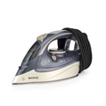 Beldray Steam Iron Ceramic Soleplate 320ml Water Tank Titanium Edition 3200 W