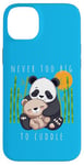 Coque pour iPhone 14 Plus Panda Lover Ours en peluche adorable pour enfants Maman Animal Baby Shower