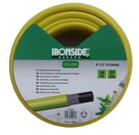 Ironside Hageslange gul Slange Gul Kryssarmert 1/2" 25m - 705895