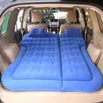 HKVML Car Inflatable Bed Air Mattress Universal SUV Car Travel Sleeping Pad Outdoor Camping Mat Child Rear Exhaust Pad Car Rear Seat,Blue,70.87 * 51.18in