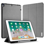 iPad Pro 12.9" (2017) DUX DUCIS Domo Series Quality Case - Fodral med Tygstruktur - Grå