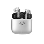 Wave Audio ENC True Wireless Earbuds - Immersive Pro Silver