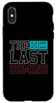 iPhone X/XS The Last Domino Love Playing Game Tile Board Game Dominoes Case