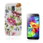 Samsung Symphony (rosa Blommor) Galaxy S5 Mini Skal