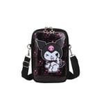 Sanrio kuromi Messenger-väska för kvinnor Anime Hardshell-väska 2