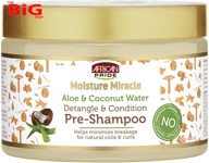 African  Pride  Moisture  Miracle  Aloe &  Coconut  Water ,  Detangle &  Conditi