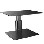 Nillkin Monitor Stand Riser for Desk,Adjustable Height Computer Monitor Stand, Ergonomic Aluminum Computer Desk Holder for PC,Computer,TV, iMac, Laptop, HP, Lenovo and All Screen Display-Black
