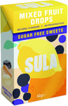 Sula Sugar Free Mixed Fruit Drops 42 g Pack of 14