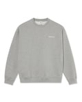 Polar Skate Co Dave Crewneck | Surf Logo - Gray