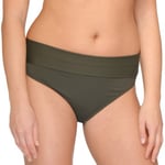 Saltabad Bikini Basic Folded Tai Militärgrön polyamid 52 Dam