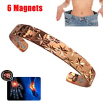 Arthritis Migraine Menopause Relief Magnetic Copper Cuff  Women