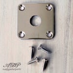 Input Gotoh Jack Plate for Gibson Epiphone Les Paul Nickel