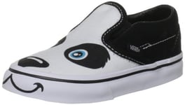 Vans VQFC6AR, Baskets mode mixte enfant - Pandaslip (Black/Truewhite), 22.5 EU (065 / 6.5 US)