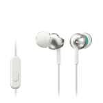 Ecouteurs confortables blancs avec micro SONY MDR-EX110AP