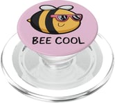 Jeu de mots cool Bumblebee - Dessin animé amusant d'abeille PopSockets PopGrip pour MagSafe