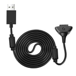 USB Charging Cable 1.8m for Xbox 360 / 360 Slim Wireless Controller Charger Wire