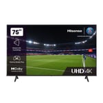 TV LED Hisense 75A6N 189 cm 4K UHD 2024 Gris foncé