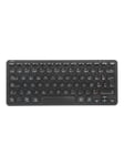 Targus - keyboard - multi-device compact - French - black Input Device - Tastatur - Fransk - Sort