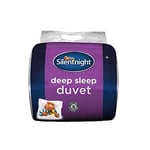 Silentnight Deep Sleep 10.5 Tog Duvet, Microfibre, White, Single