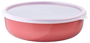 Mepal - Boîte de rangement Lumina - Boîte hermétique alimentaire avec couvercle pour frigo, congélateur, four vapeur, micro-ondes et lave-vaisselle - Bol de service - 2000 ml – Vivid mauve