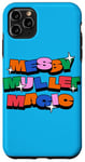 Coque pour iPhone 11 Pro Max Messy Mullet Magic pour la génération Z moderne et la génération Y