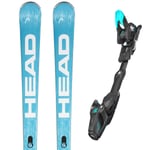 HEAD Wc Rebels E-speed Pro + Ff St 16 Bleu / Blanc Noir 170 2024 - *prix inclus code SUMMER15