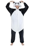 Adulte Kigurumi Pyjama Unisexe Anime Animal Costume Cosplay Déguisement Combinaison Onesies Ensembles de Pyjama Panda Vêtements de Nuit Sleepwear (Flanelle,M)